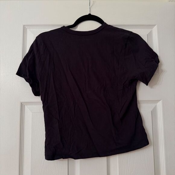 Abercrombie & Fitch Soft Essentials Black Tee Shirt - Picture 3 of 4